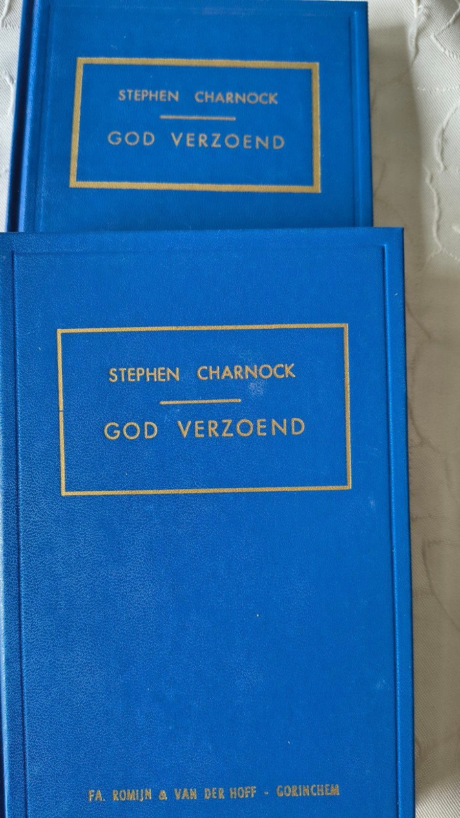 God verzoend. Stephen Charnock. Deel 3 en 4., Boeken, Godsdienst en Theologie, Ophalen of Verzenden, Zo goed als nieuw, Stephen Charnock