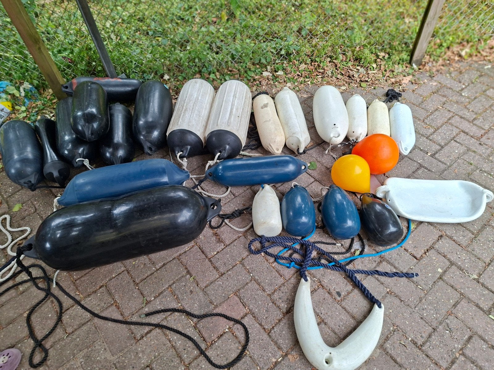 Bootfenders en Roeispanen Set, Ophalen, Gebruikt, Overige typen