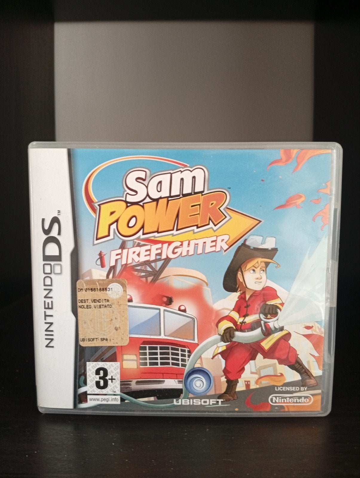 Sam Power Firefighter Nintendo DS - Brandweerman Spel, Spelcomputers en Games, Puzzel en Educatief, 1 speler, Ophalen of Verzenden