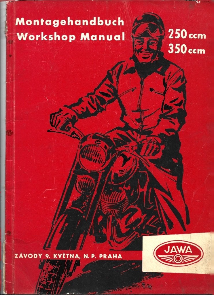 Jawa 250 Jawa 350 Workshop Manual werkplaatsboek, Verzenden, Overige merken