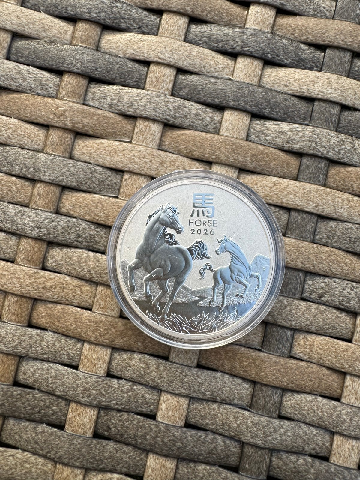Year of the Horse 2026 - 1 oz .9999 Ag Charles III zilver, Ophalen of Verzenden, Zilver