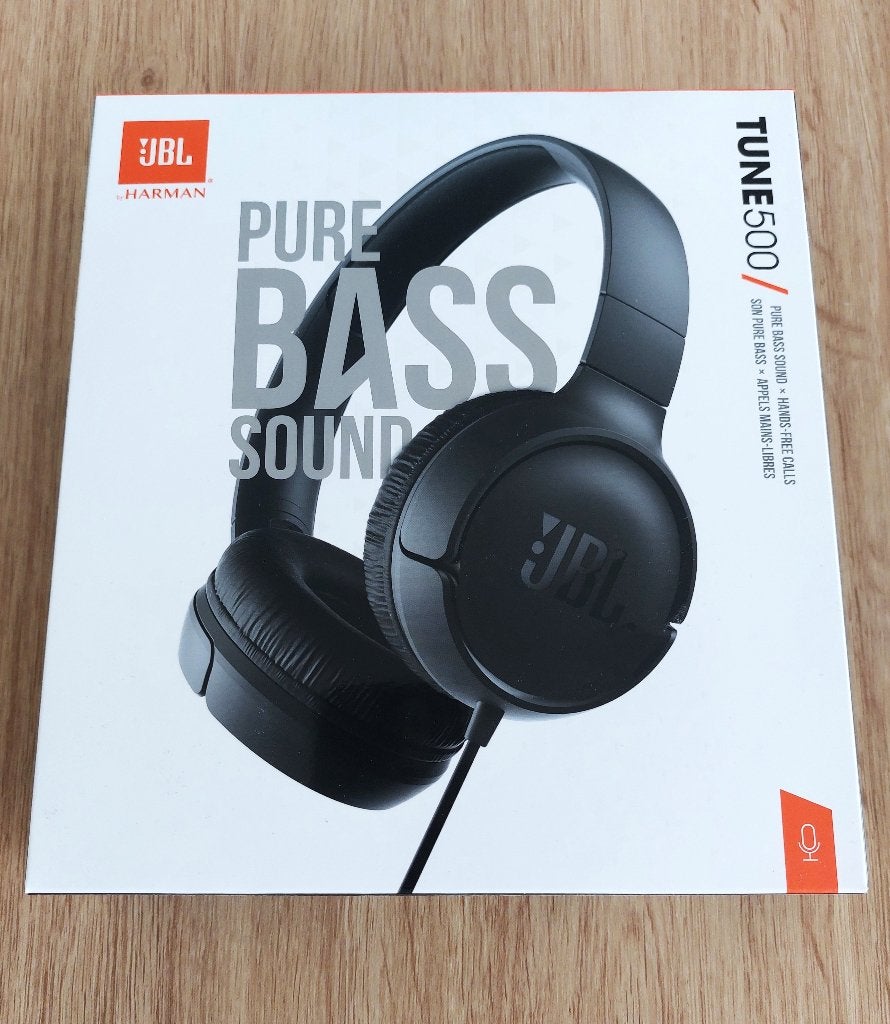 JBL Tune 500 koptelefoon geseald