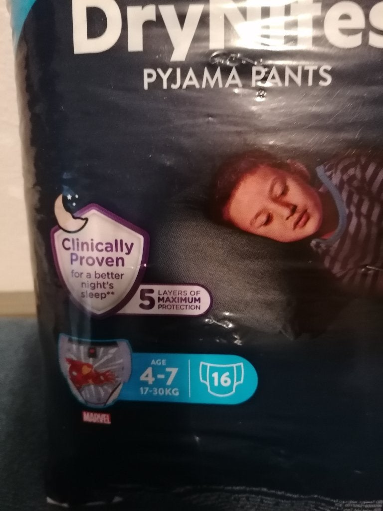 Huggies drynites 4-7 jaar spiderman pjamabroek, Ophalen of Verzenden, Nieuw