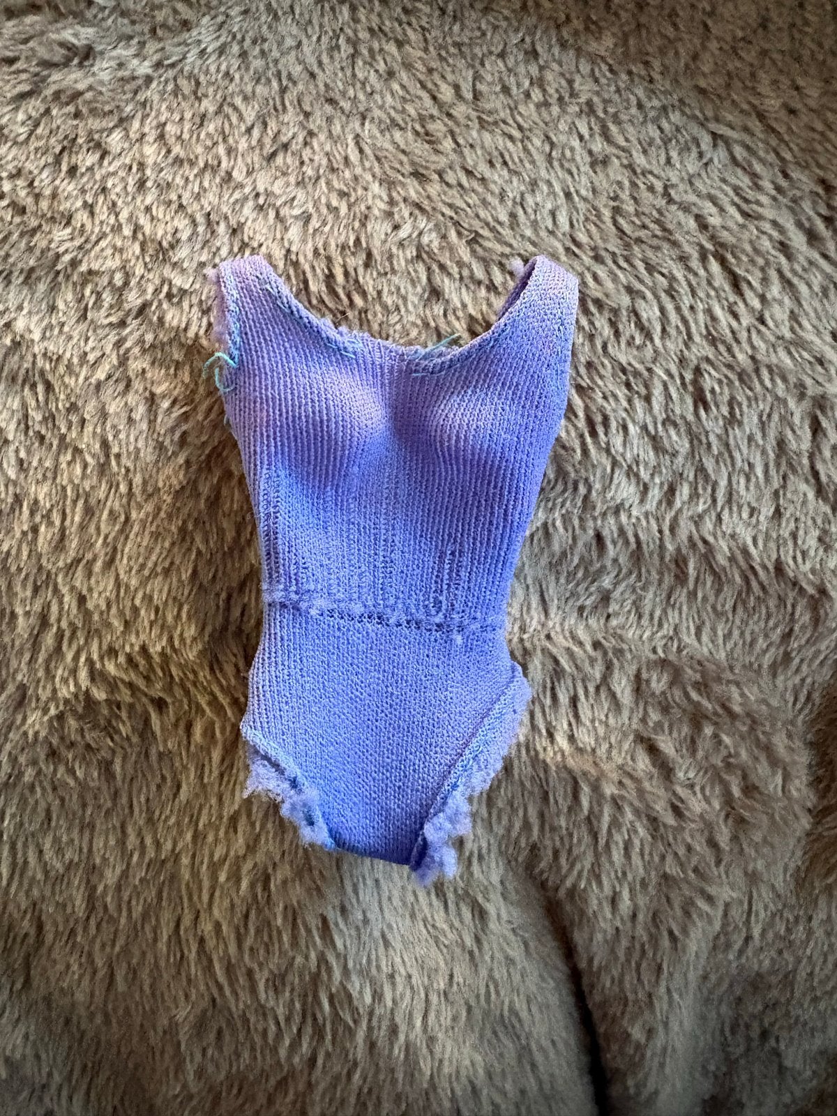 Paars badpakje barbie, Ophalen of Verzenden, Gebruikt, Barbie