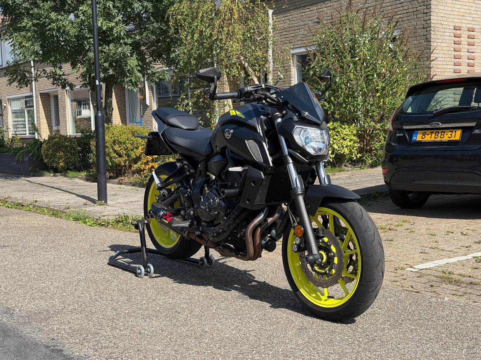 Yamaha MT07 2018 A2, 700 cc, 2 cilinders, Gebruikt, Particulier