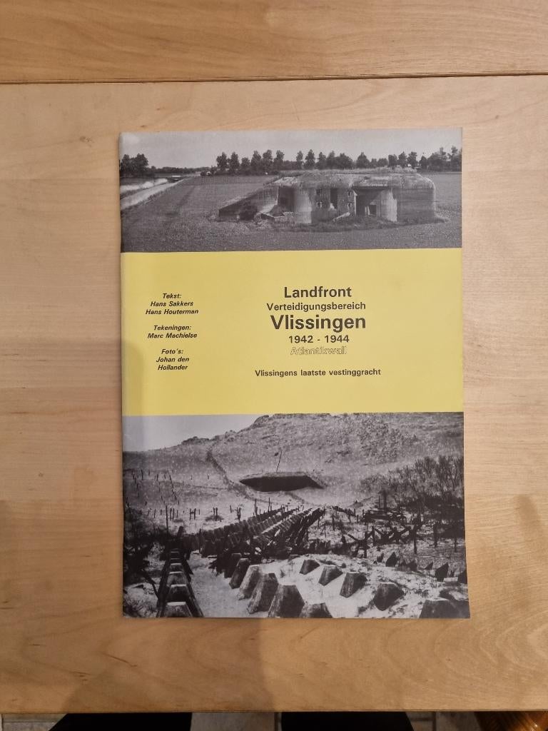Landfront Verteidigungsbereich Vlissingen 1942-1944, Boeken, Ophalen of Verzenden, Tweede Wereldoorlog, Zo goed als nieuw, Overige onderwerpen