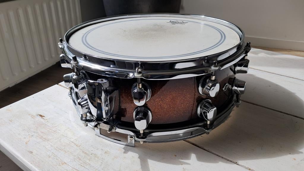 Mapex Saturn 3 snare maple walnut igst, Ophalen of Verzenden, Zo goed als nieuw