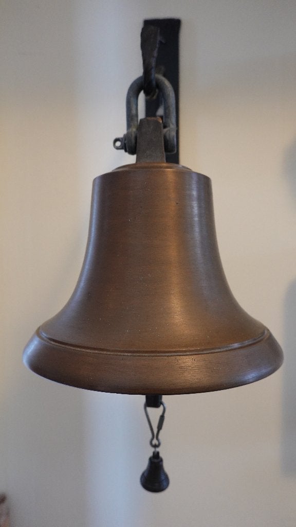 Bronzen scheepsbel, Ophalen of Verzenden, Gebruikt, Overige typen