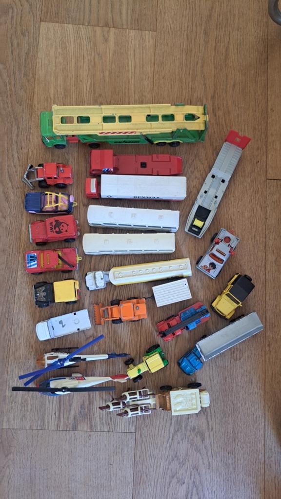 23x Majorette modelauto's verzameling bespeeld, Ophalen of Verzenden, Gebruikt, Auto