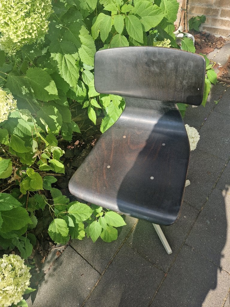 Oude vintage kinder school stoel, Ophalen, Gebruikt, Stoel(en)