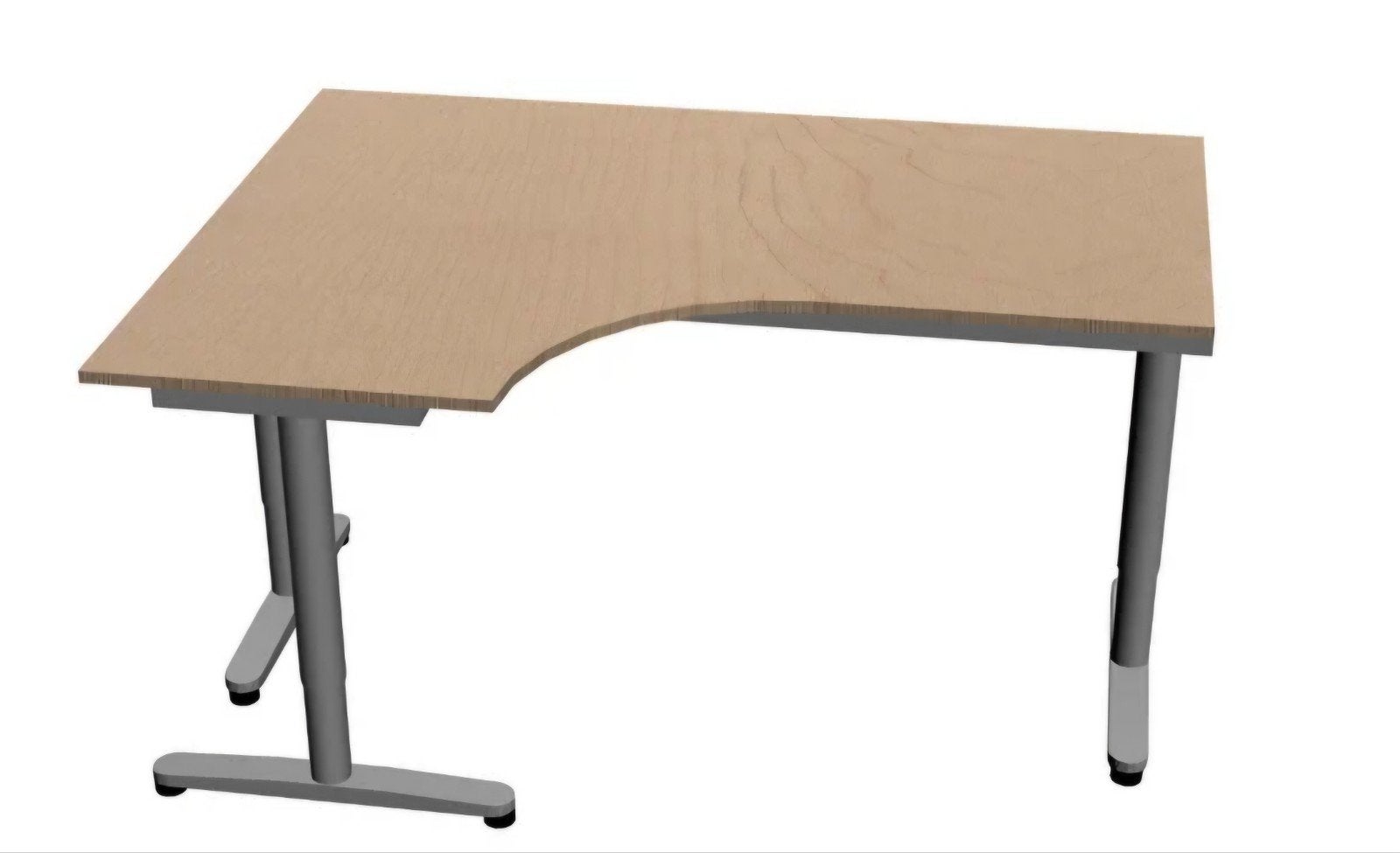 Ikea Galant Hoekbureau, Ophalen, Gebruikt, Hoekbureau, Zwart