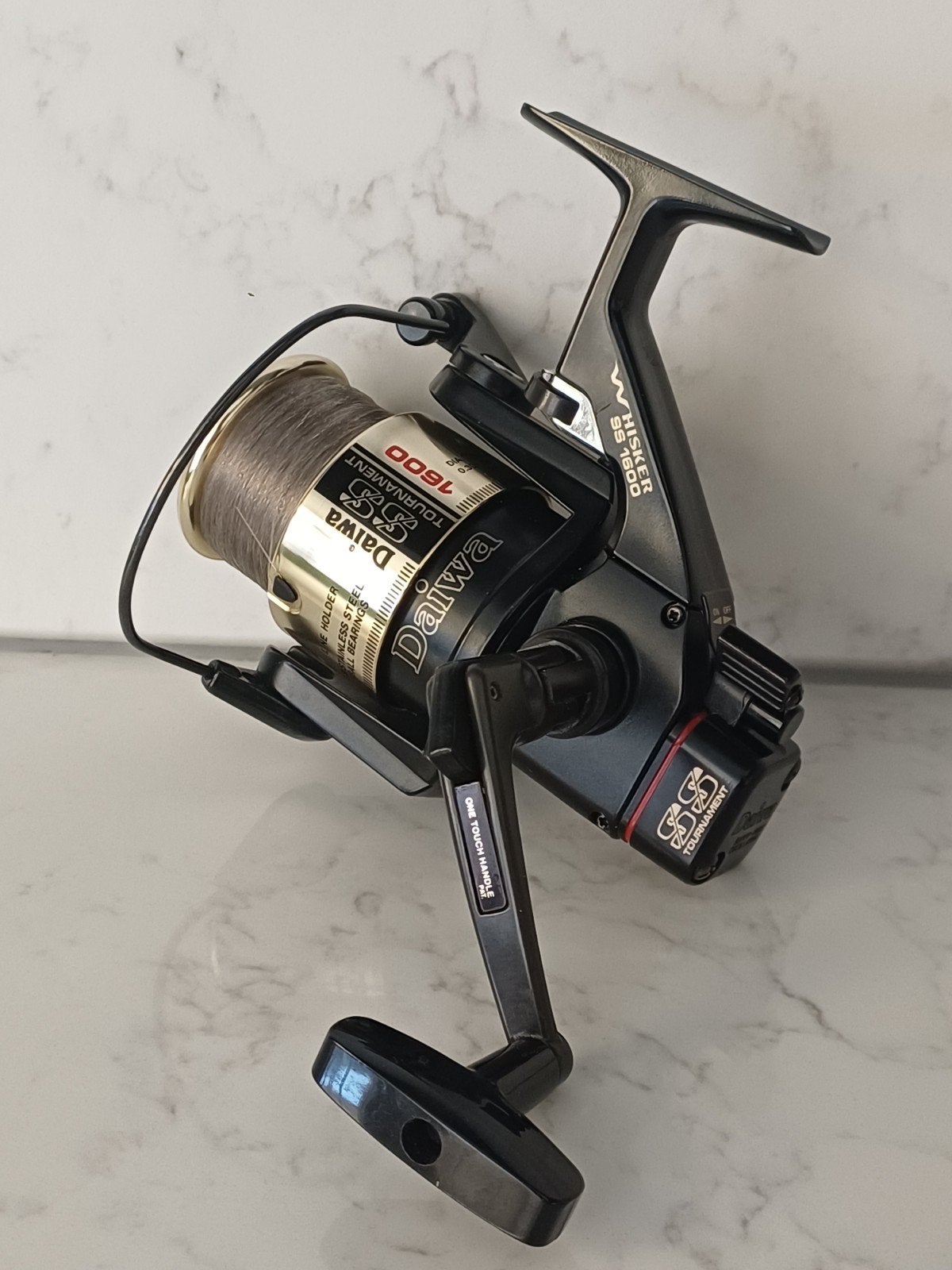 Daiwa Tournament SS1600 Whisker – ZGAN, Ophalen of Verzenden, Zo goed als nieuw, Molen