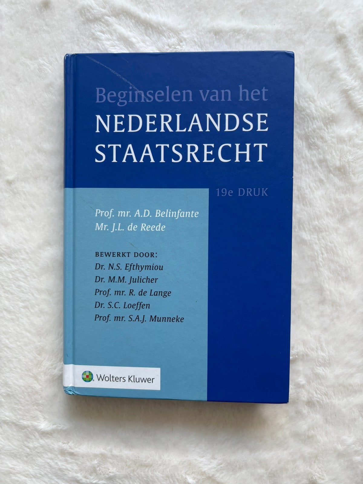 Beginselen van het Nederlands Staatsrecht - Belinfante, Ophalen of Verzenden, Gamma, Zo goed als nieuw, WO