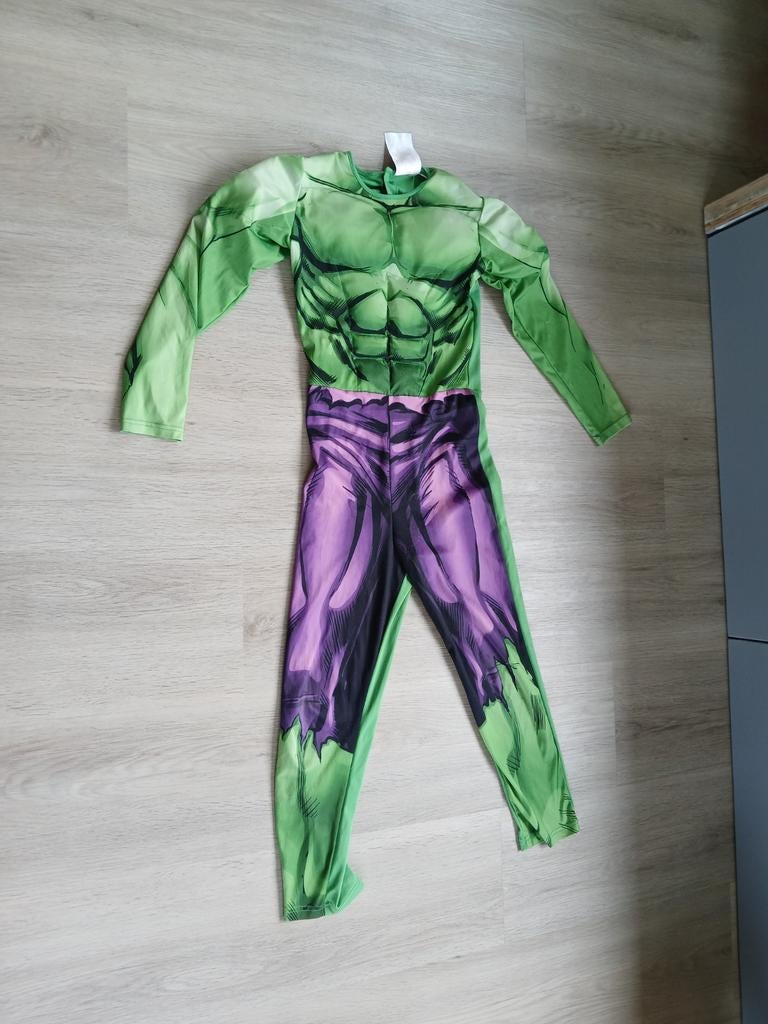 Hulk kostuum H&M maat 134/140, Ophalen of Verzenden