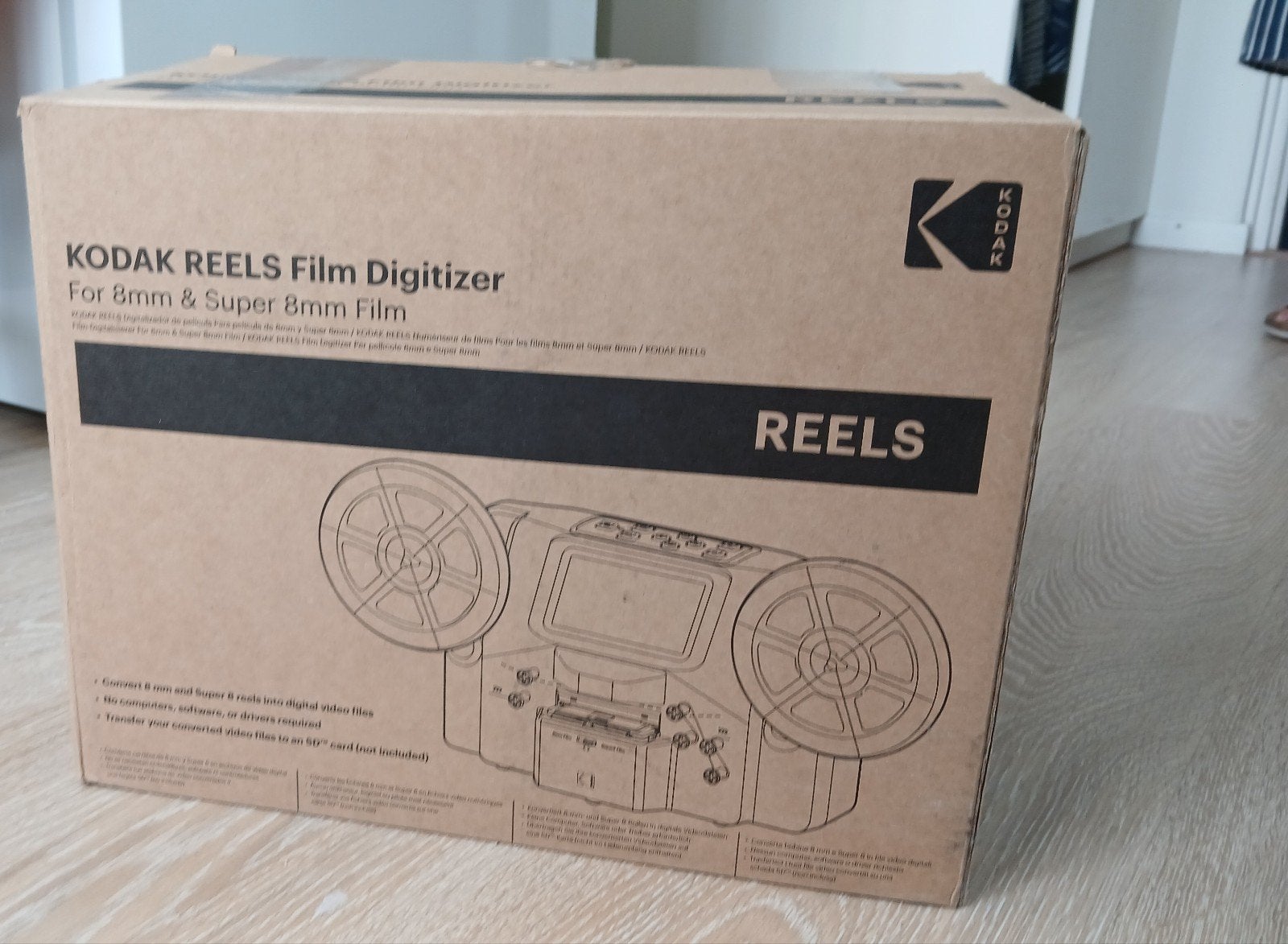 Kodak REELS Film Digitizer voor 8mm & Super 8mm Film, Audio, Tv en Foto, Filmrollen, Ophalen, Accessoire