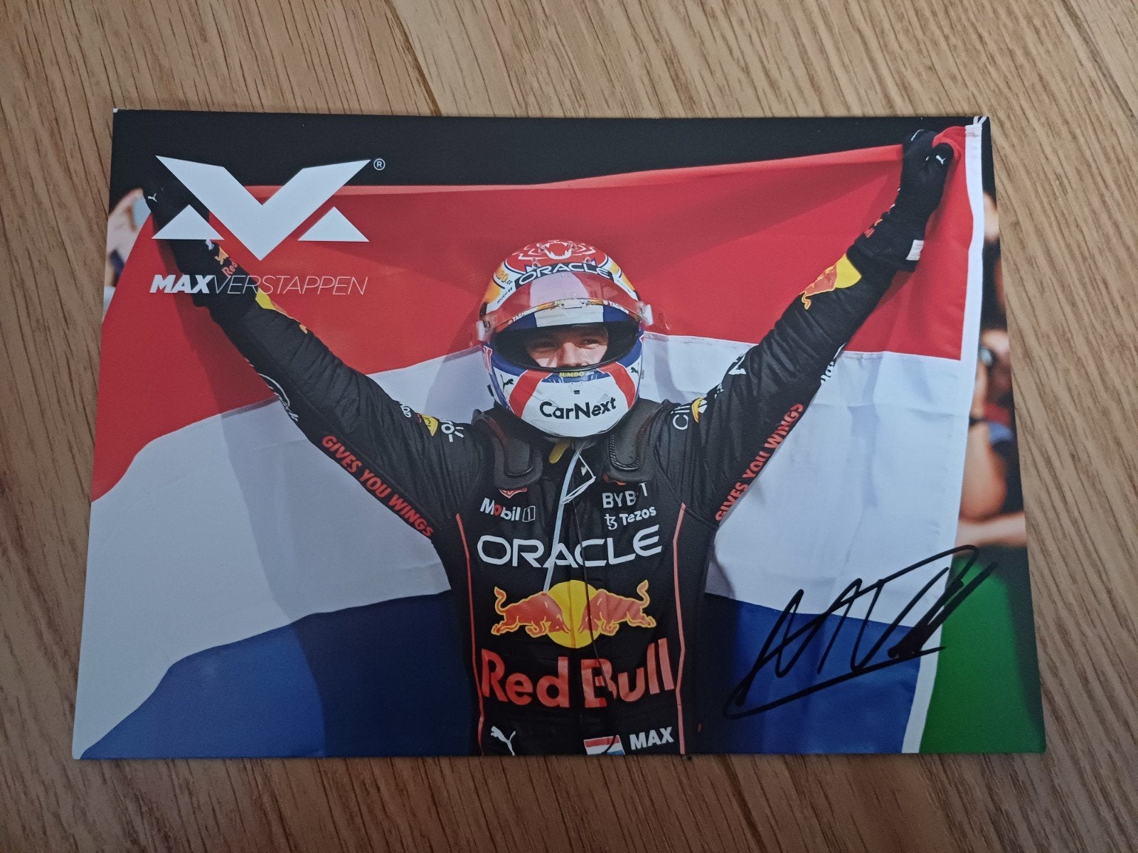 2 Max Verstappen fotokaarten, Ophalen of Verzenden, Zo goed als nieuw, Formule 1