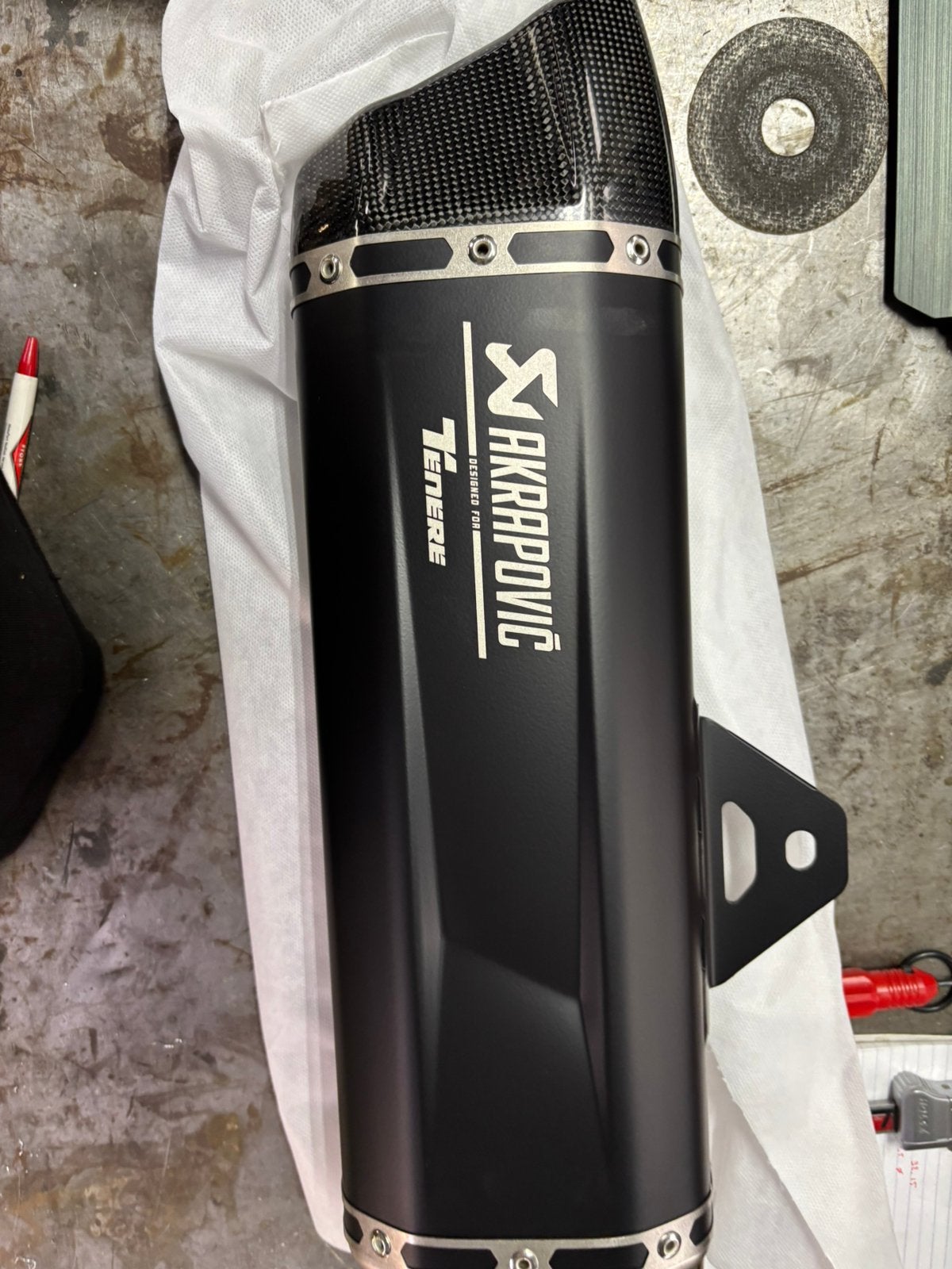 Akrapovic demper yamaha tenere xt 700, Akra, Akra, Nieuw, Akra