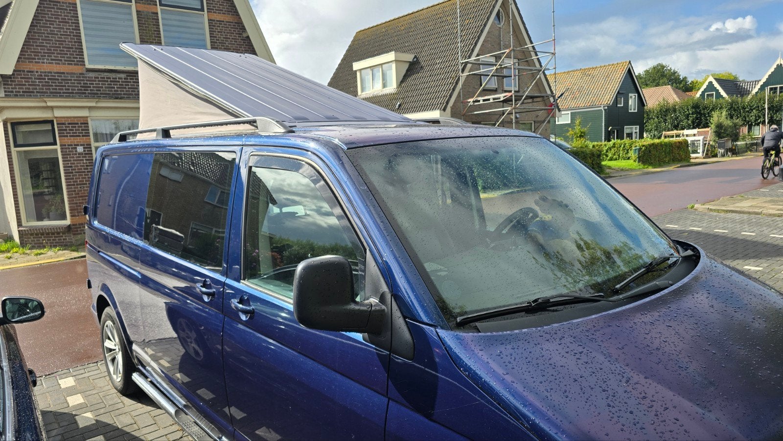 Volkswagen camper 2004 Blauw 2,5 Tdi 130 pk, Voorwielaandrijving, Blauw, Metallic lak, Origineel Nederlands