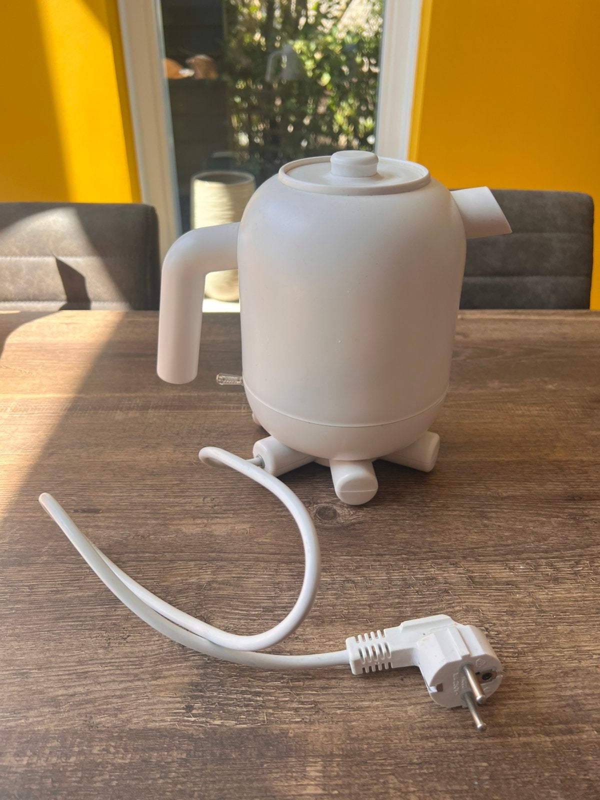 Hema ketelbinkie wit, Witgoed en Apparatuur, Waterkokers, 1 tot 2 liter, Verzenden, Zo goed als nieuw