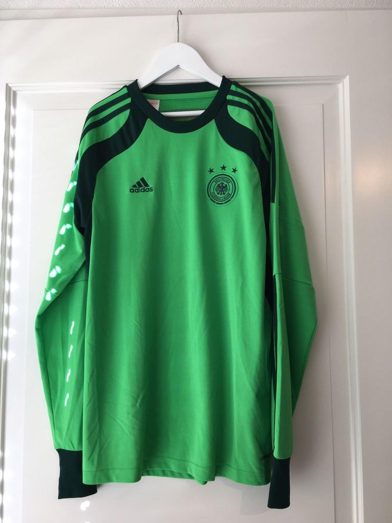 #176-012 Keepersshirt Duitsland te koop! Maat 176, Maat XS of kleiner, Verzenden, Zo goed als nieuw, Shirt