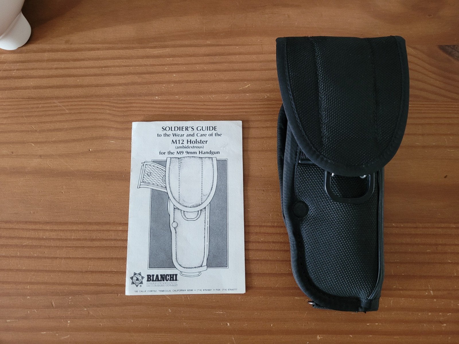 Bianchi M12 Holster voor M9 Beretta 9 mm Handgun, Verzamelen, Militaria | Algemeen, Ophalen of Verzenden, Overige soorten, Amerika
