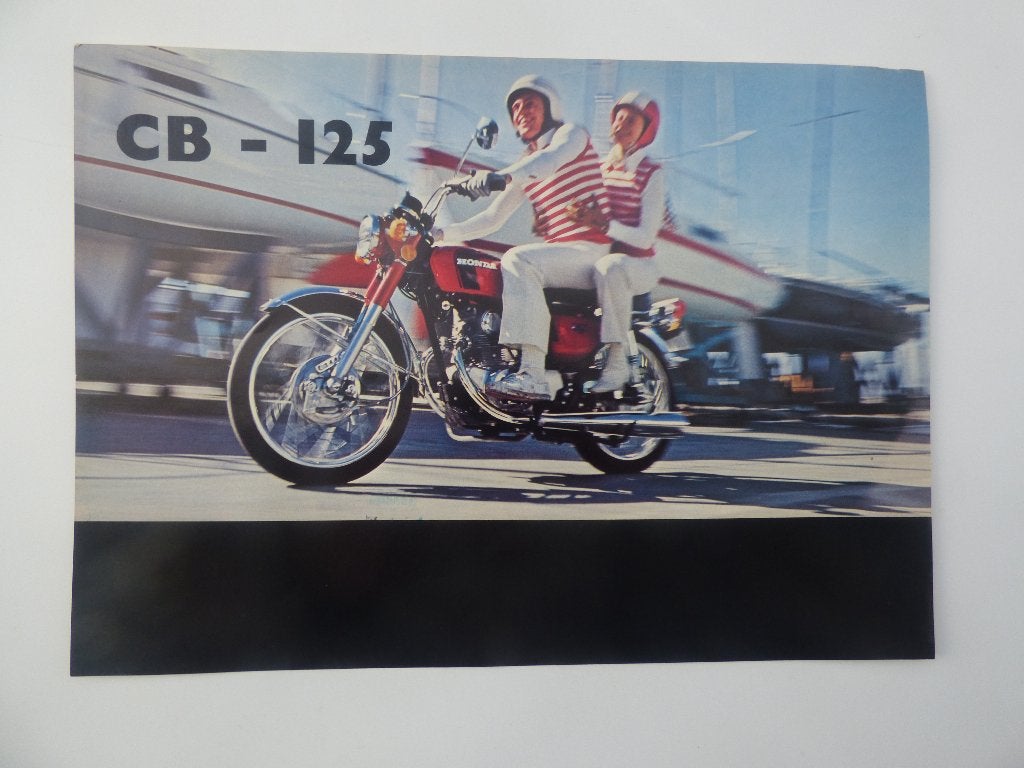HONDA CB 125 FLYER 1974, Ophalen of Verzenden, Honda