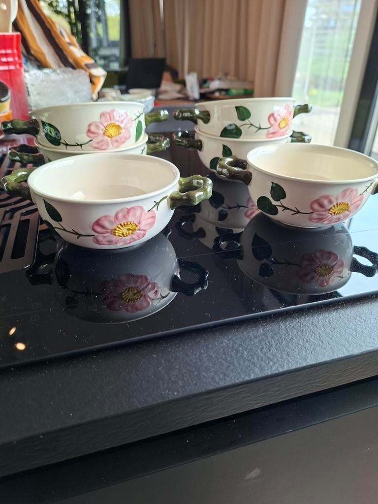Villeroy & Boch Wild Rose soepkommen - set van 6, Ophalen of Verzenden