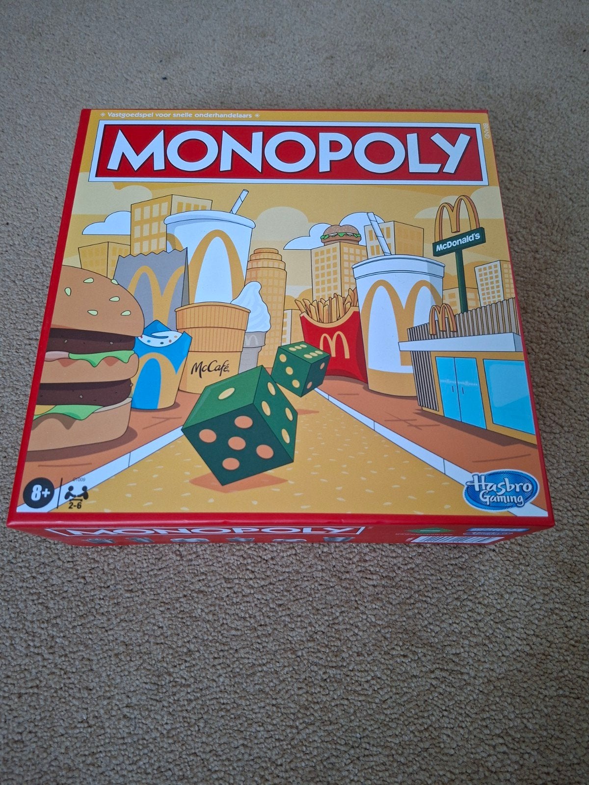 McDonald's Monopoly - Limited Edition, Nieuw, Een of twee spelers, Ophalen, Nieuw, Hasbro Gaming