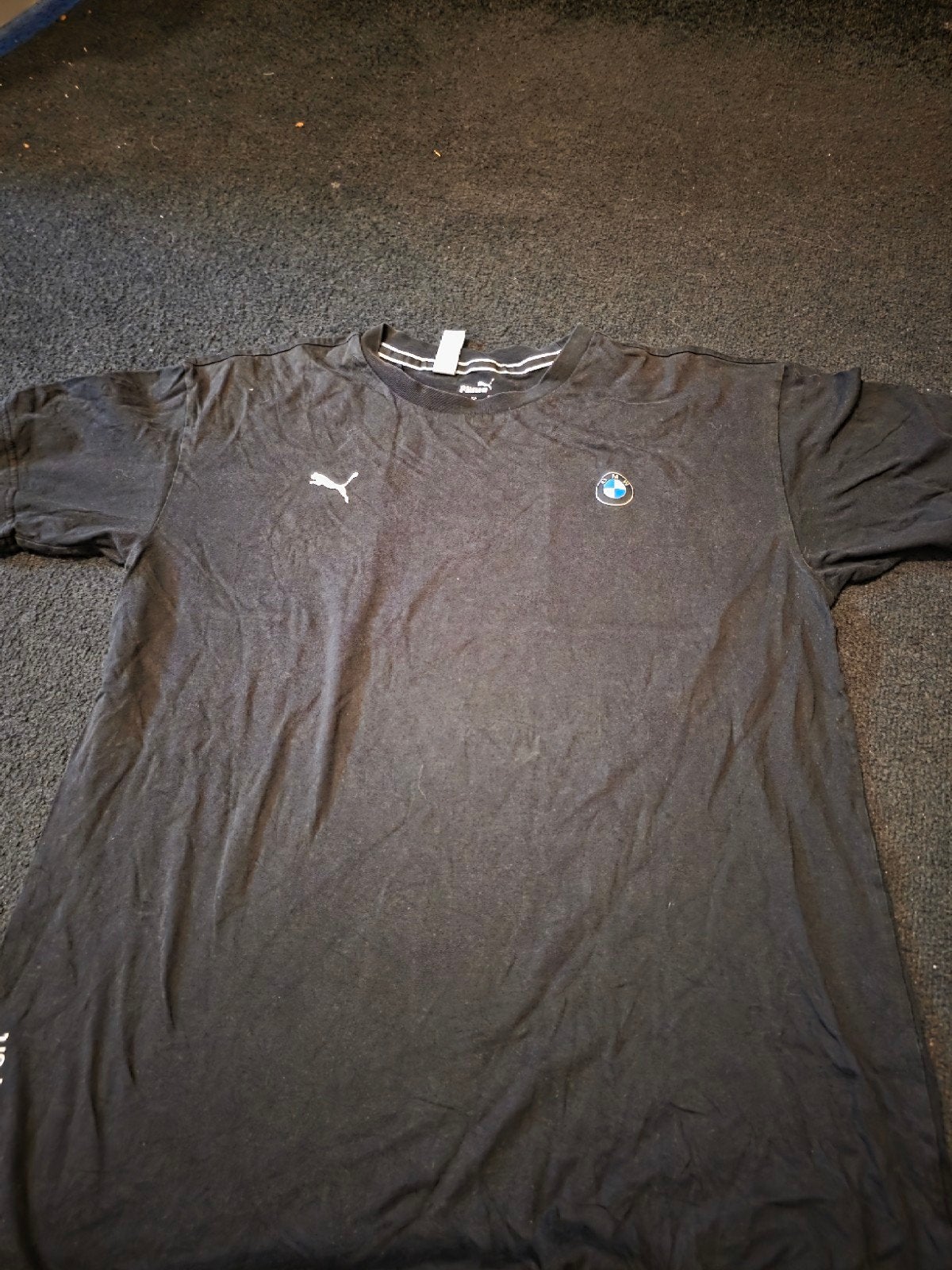 puma bmw motorsport shirt maat L, Ophalen of Verzenden, Zo goed als nieuw, Zwart