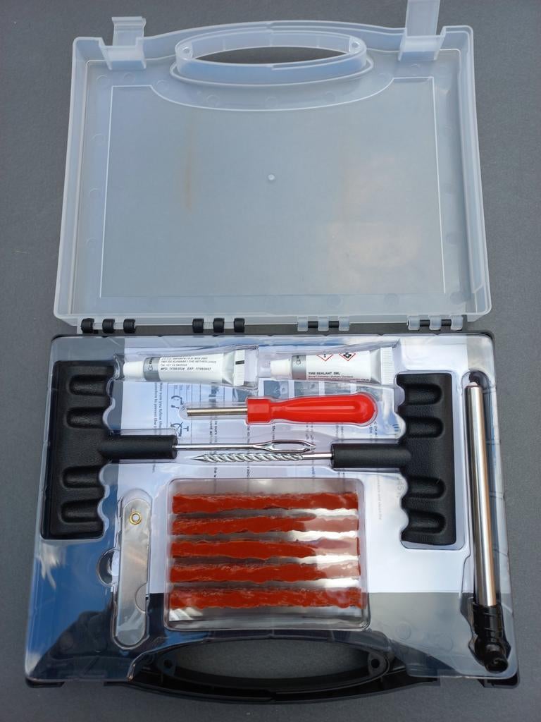 Autoband reparatieset - snel en eenvoudig. Vakantie., Auto diversen, Ophalen of Verzenden, Nieuw
