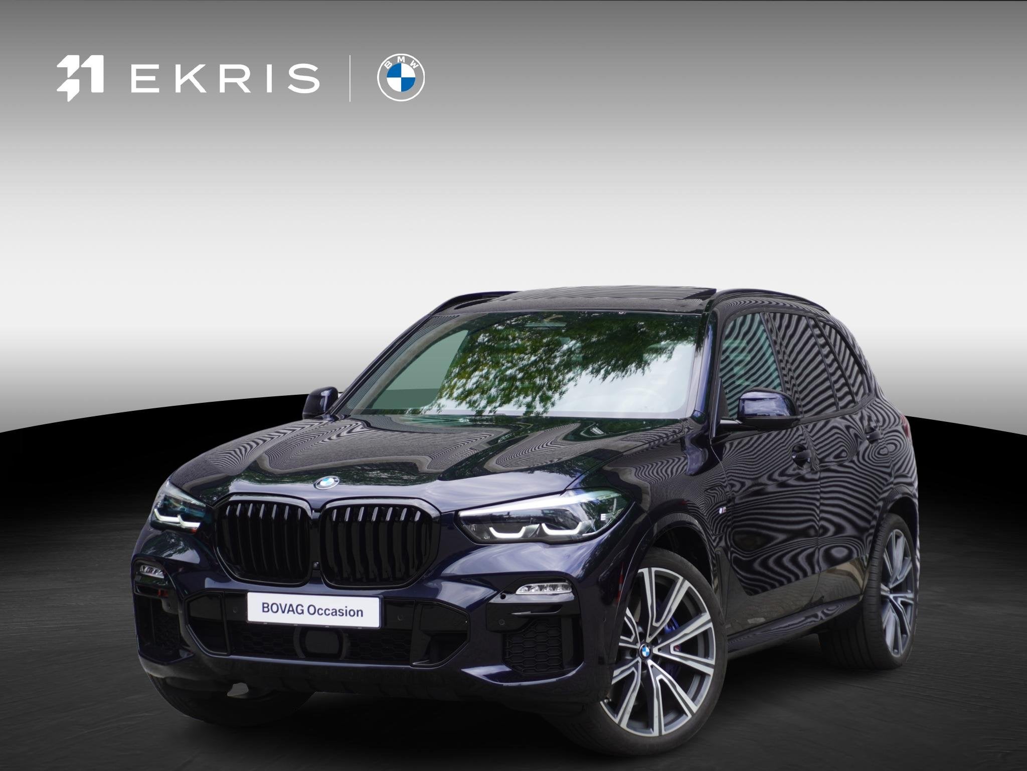 BMW X5 xDrive45e M Sportpakket | BOVAG garantie | 22 inch LM, 12 maanden, Stof, Gebruikt, Zwart