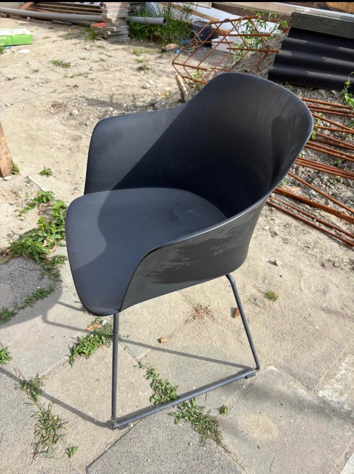 3 gratis kuipstoelen voor tuin, balkon of keuken, Ophalen, Zo goed als nieuw, Kunststof