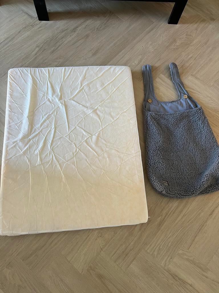 Boxmatras met hoes en Jolein boxzak, Kinderen en Baby's, Boxen, Ophalen, Gebruikt, Rechthoekig