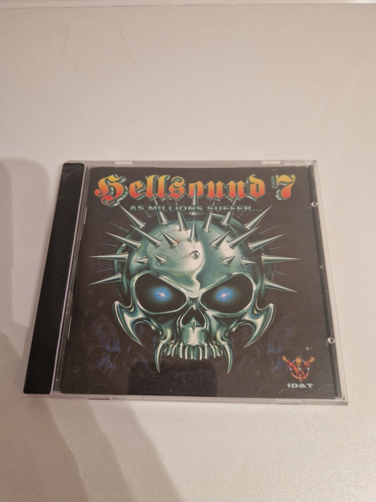 hellsound 7 id&t thunderdome gabber rare, Cd's en Dvd's, Verzenden, Gebruikt
