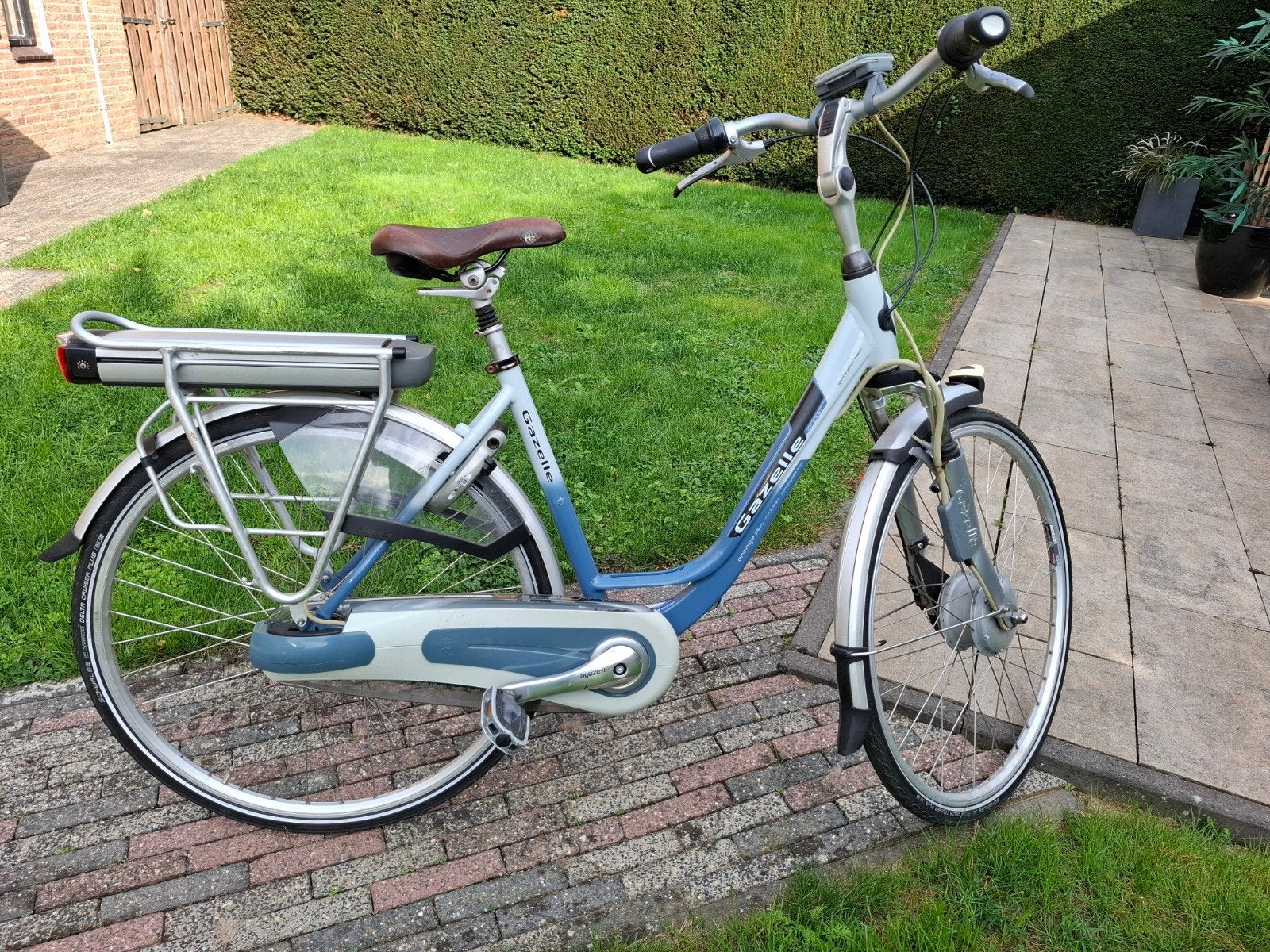 Gazelle Orange electrische damesfiets, Ophalen, Gebruikt, Minder dan 47 cm, Gazelle