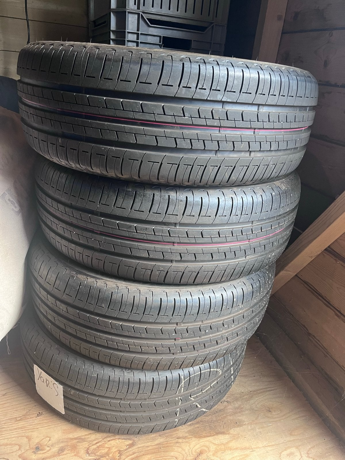 4x Bridgestone Ecopia EP150 Zomerbanden - 195/55 R16, Ophalen, 16 inch, Nieuw, Band(en)