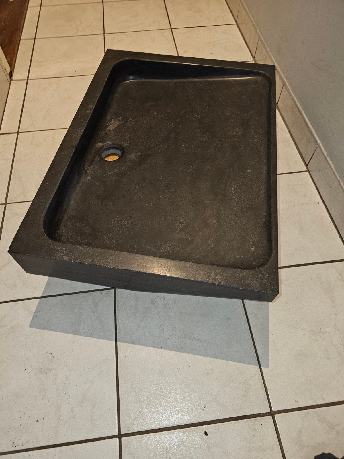 hardstenen wastafel 70 x 50, Ophalen, Nieuw, Overige vormen, Natuurlijk materiaal