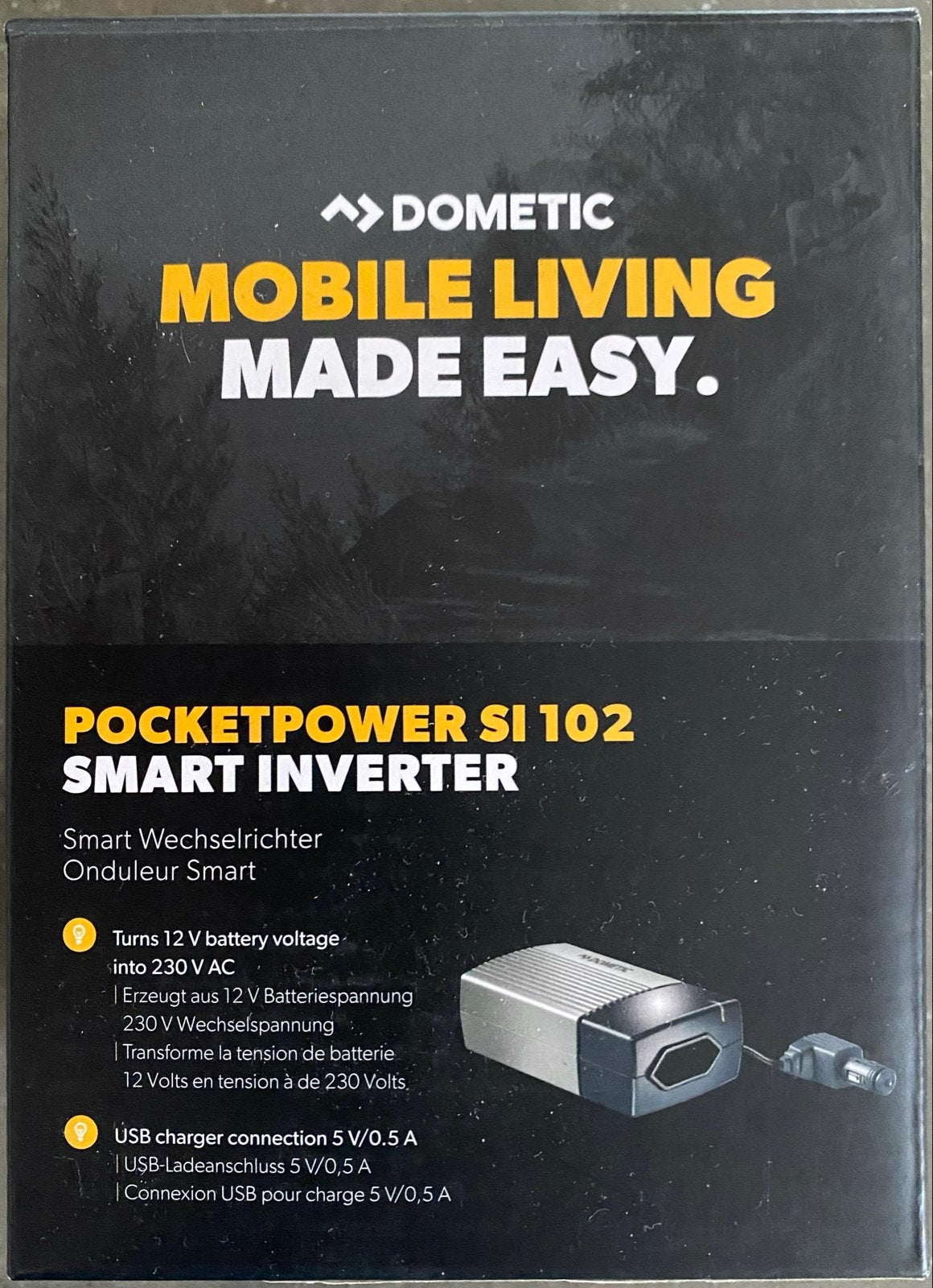 Dometic PocketPower SI 102 Smart Inverter - Nieuw!, Ophalen, Nieuw