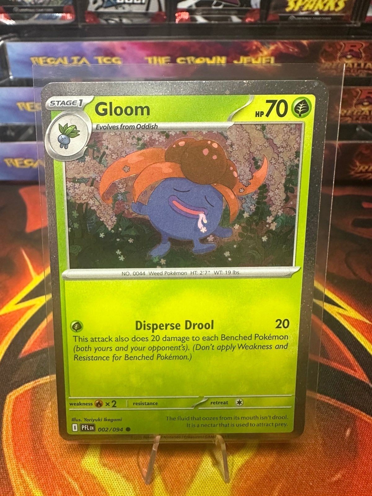 Gloom (xPFL 002) Phantasmal Flames, Ophalen of Verzenden, Zo goed als nieuw, Losse kaart, Foil
