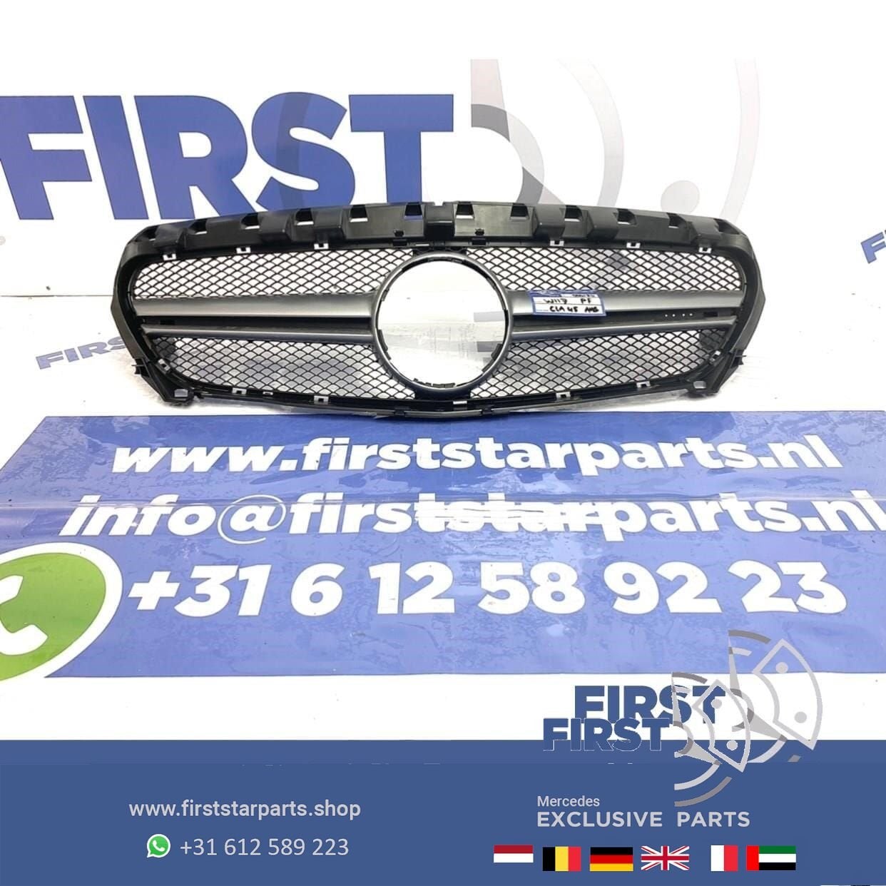 W117 C117 CLA 45 AMG GRIL origineel Mercedes CLA 2013-2016, Gebruikt, -, Ophalen of Verzenden, Bumper
