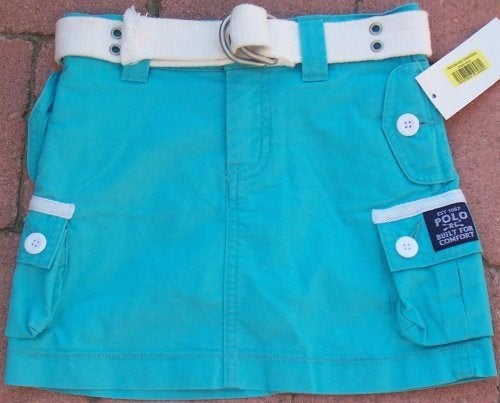 Ralph Lauren rokje / skort + riem maat 98 NIEUW (4452) a, Meisje, Nieuw, Ophalen of Verzenden, Jurk of Rok