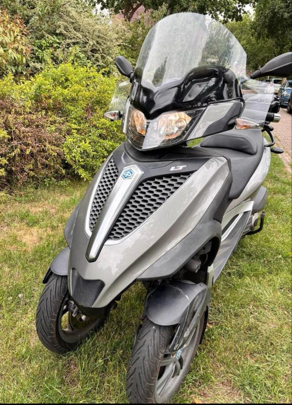 Piaggio MP3 LT 300 motorscooter - Grijs bj2011, Ophalen, Gebruikt, Benzine, Piaggio
