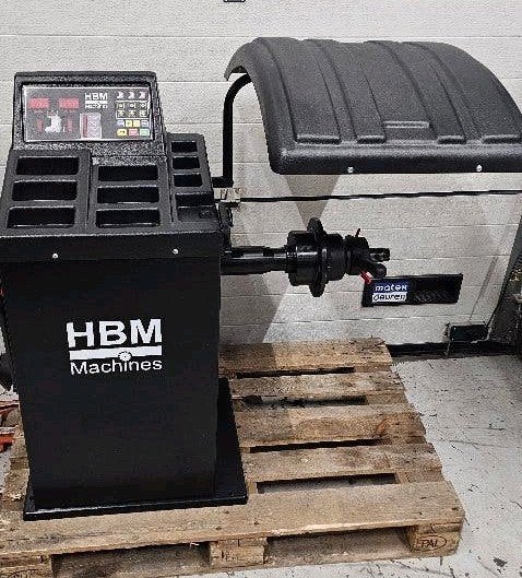 HBM Banden Balanceermachine Balanceerapparaat, Ophalen of Verzenden, Zo goed als nieuw