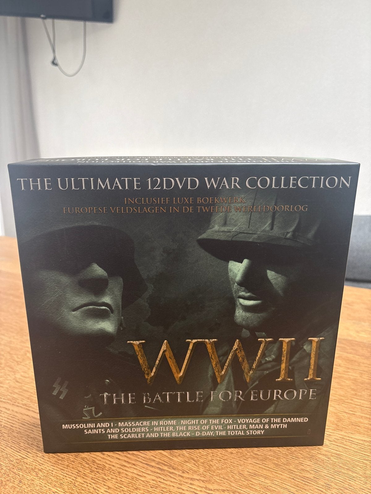 WWII: The Battle for Europe - Ultimate 12 DVD War Collection, Cd's en Dvd's, Engels, Vanaf 16 jaar, Oorlog of Misdaad, Nederlands