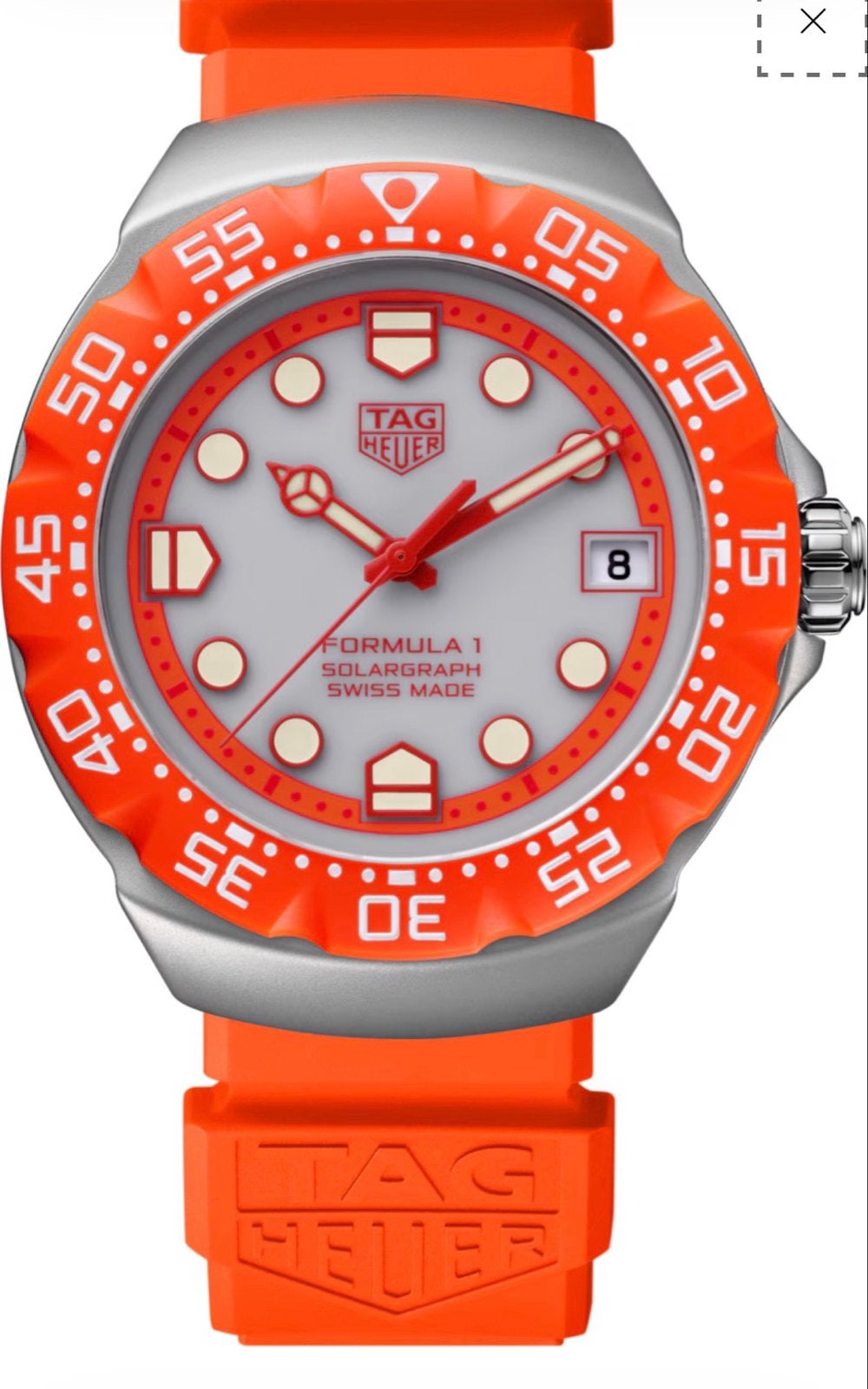 TAG Heuer Formula1  1 of 1500 ! Zandvoort GP Limited Edition, Staal, Polshorloge, Nieuw, Kunststof