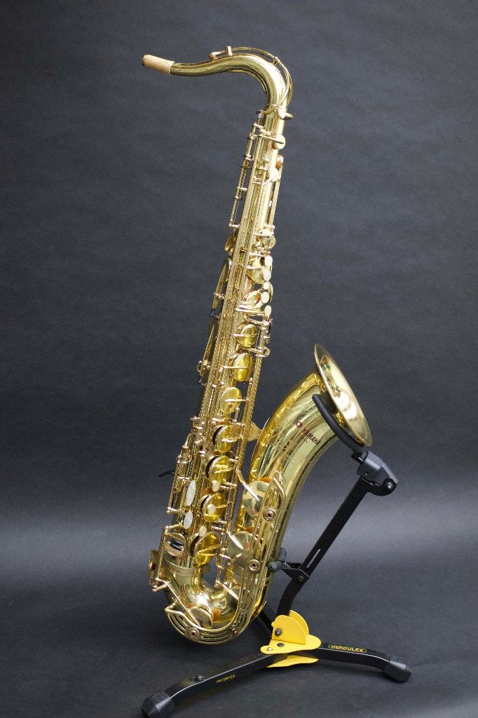 Yamaha YTS-61 Purple Logo Tenorsaxofoon Geheel Gereviseerd, Muziek en Instrumenten, Blaasinstrumenten | Saxofoons, Ophalen of Verzenden