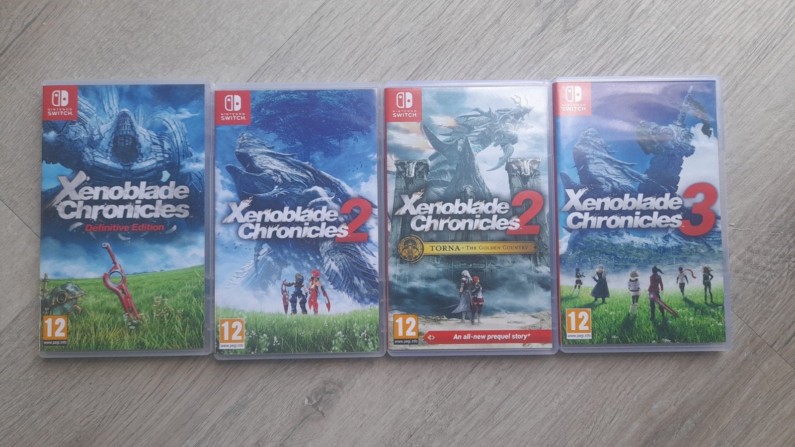 Xenoblade Chronicles 1, 2, 2 Prequel & 3 (Nintendo Switch), Avontuur en Actie, 1 speler, Eén computer, Ophalen of Verzenden