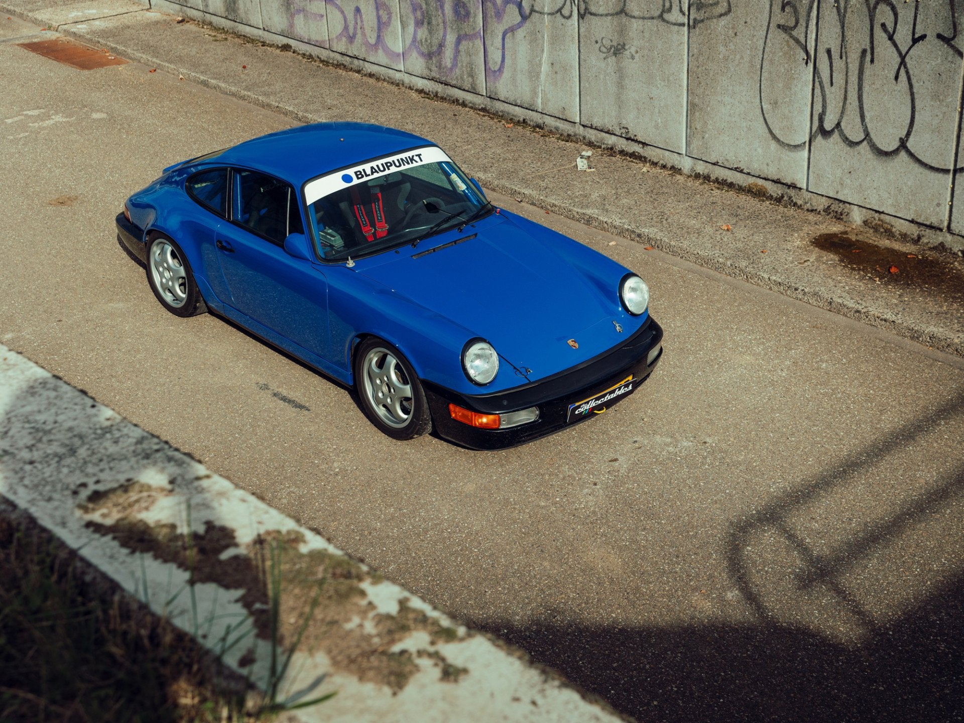 Porsche 911 964 Carrera Cup 3.6 Originele 964 Cup nr 20 van, Zwart, Blauw, Bedrijf, 3600 cc