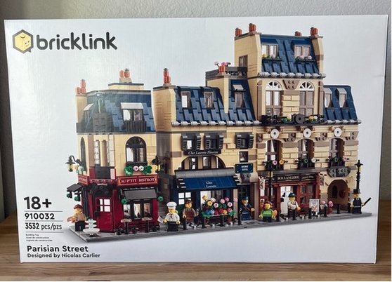 Lego 910032 Parisian Street NIEUW, Overige thema's, Lego, Nieuw, Ophalen of Verzenden