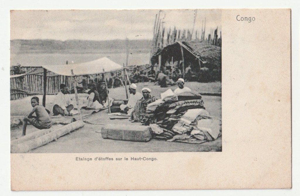 Congo oude ansichtkaart, Ophalen of Verzenden, 1920 tot 1940, Gelopen, Buiten Europa